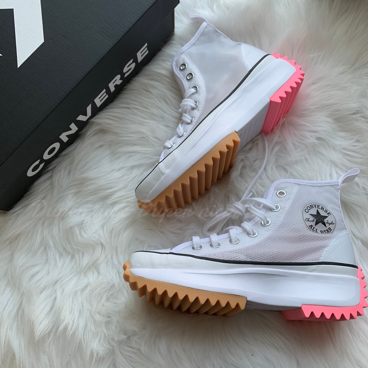 Converse Run Star Hike HI 女段 白粉