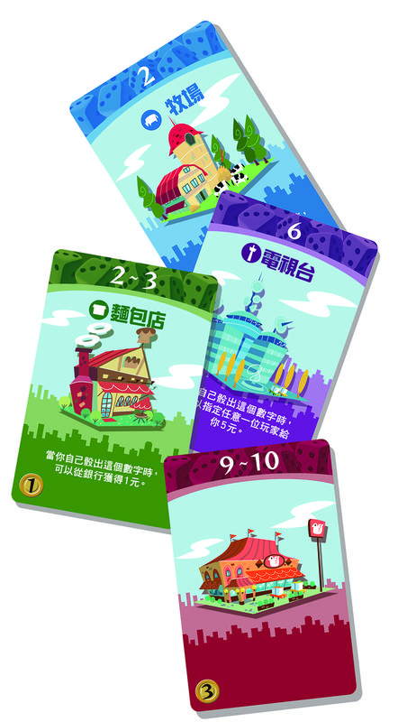 骰子街 Machi Koro 繁體中文版