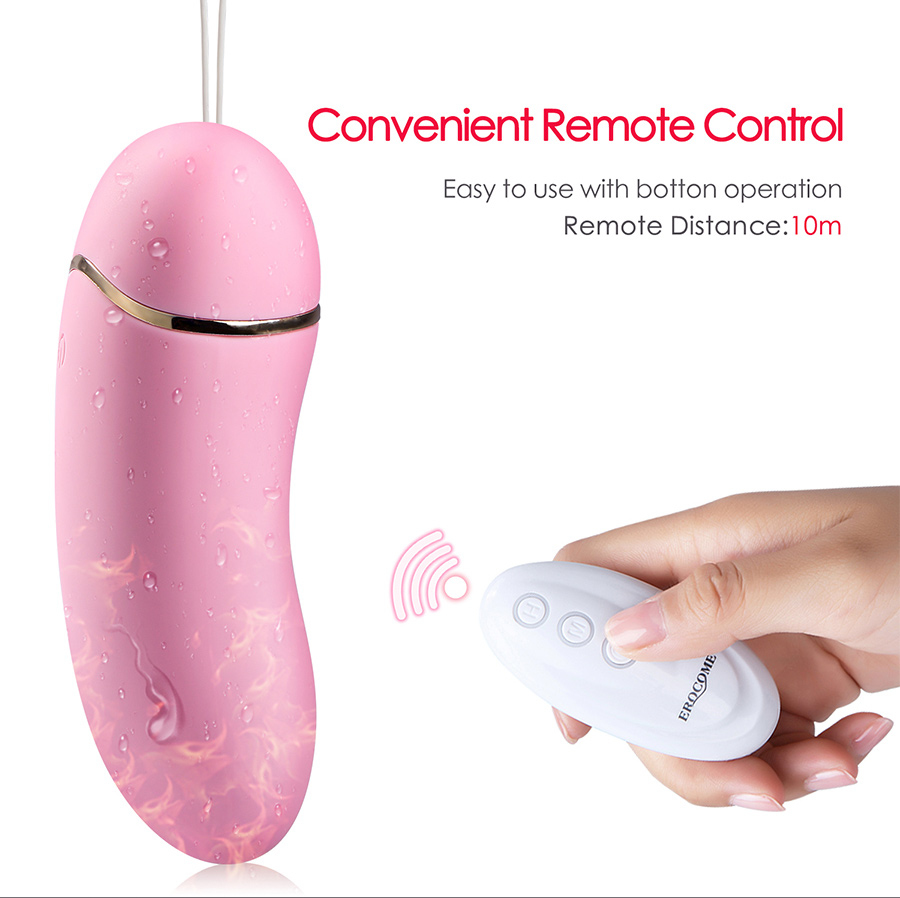 EROCOME《Ursa Major大熊座》 無線熱感搖控發熱震蛋 (粉紅色)