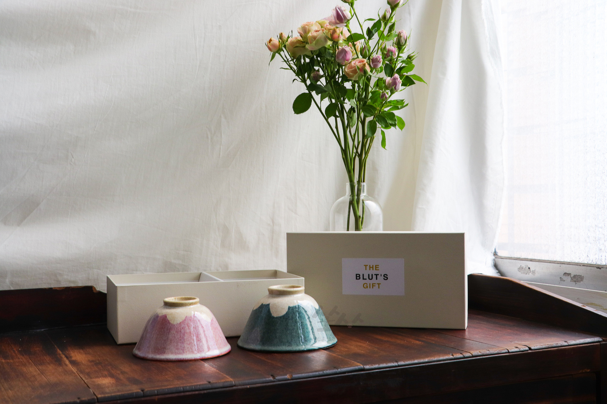 六魯Blut's 富士山夫妻碗禮盒組