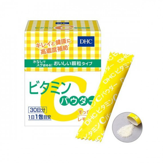 日本製 Dhc 高濃度維他命c粉 30天份量 X 2盒