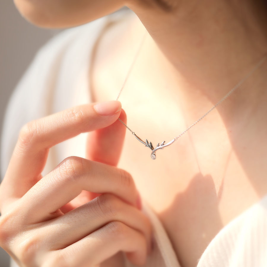 心鹿歷程 — 3分鑽石項鍊 (B款)