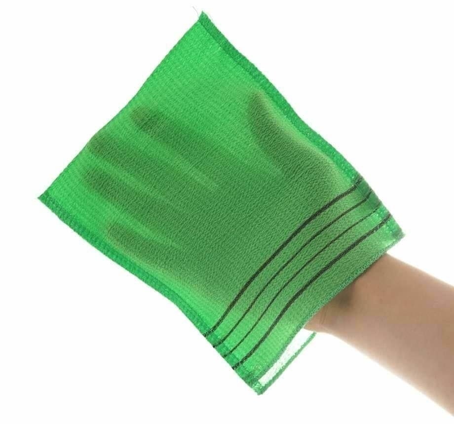 韓國🇰🇷去角質搓搓澡巾(一套3塊)│輕鬆搓去老泥 角質│刷背不求人