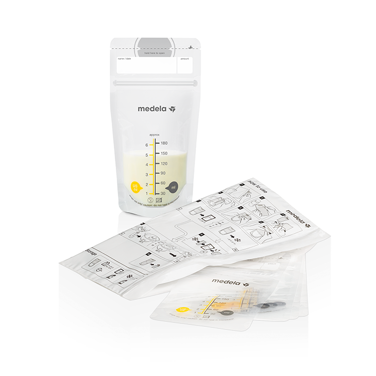 Breast milk storage bags 4pcs