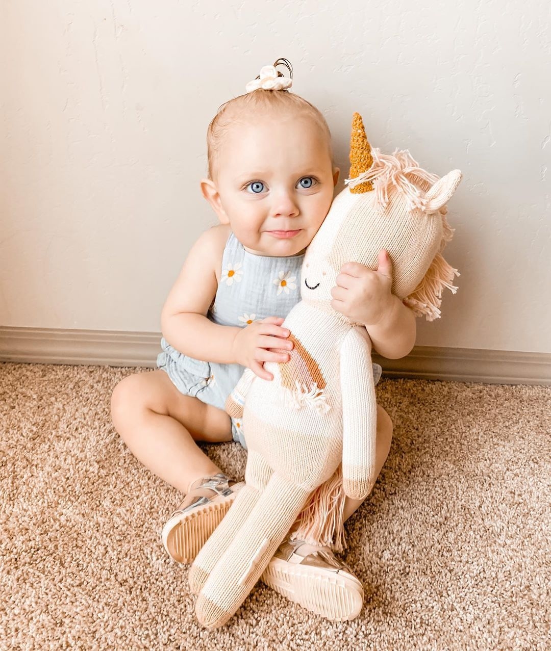 Blue Flower Bodysuit