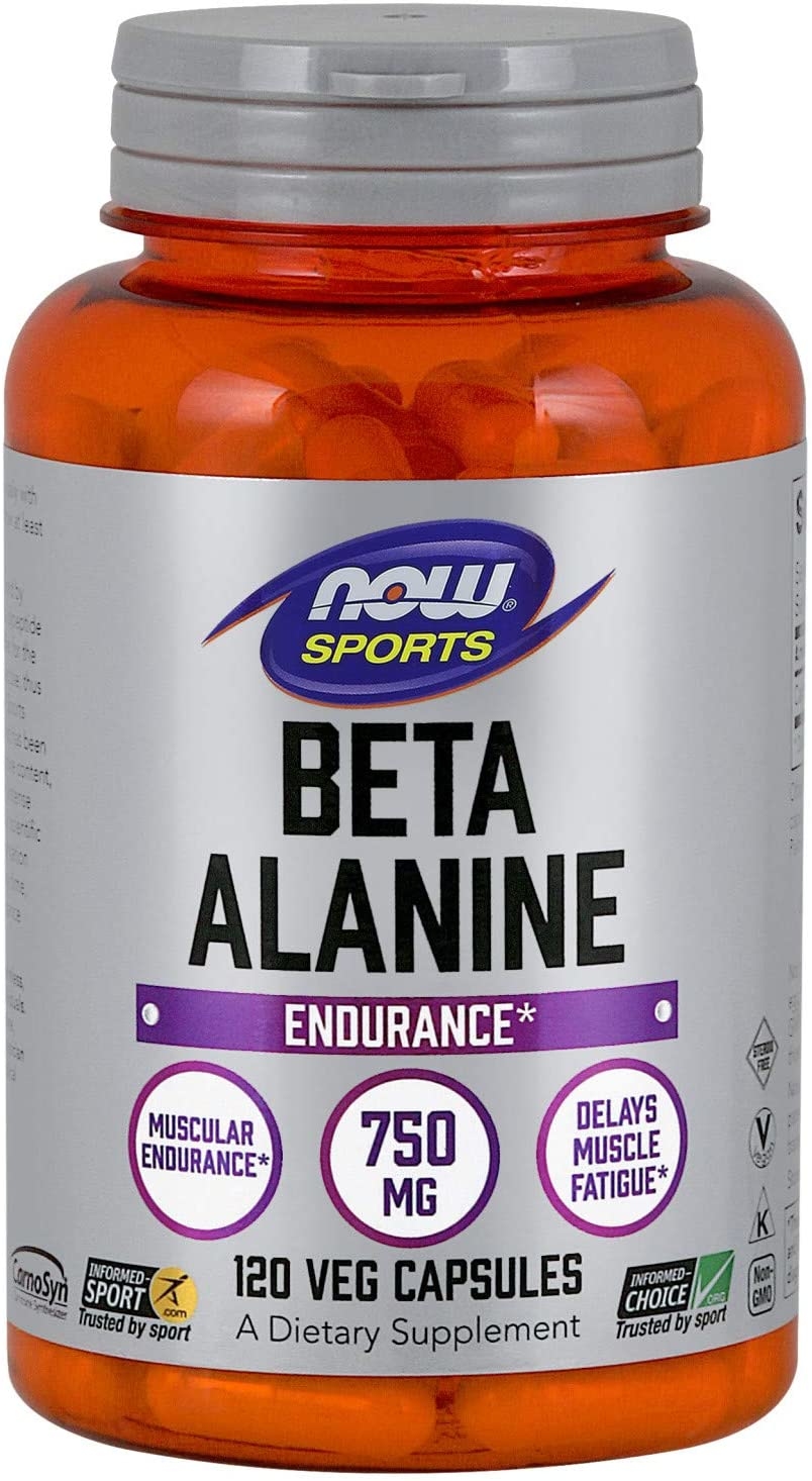 [預購] Now 強效β-丙氨酸 750mg 120粒 Beta-Alanine
