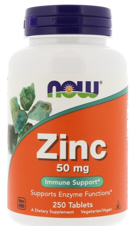 [現貨] Now 葡萄糖酸鋅 50mg 250粒 素食 Zinc Gluconate