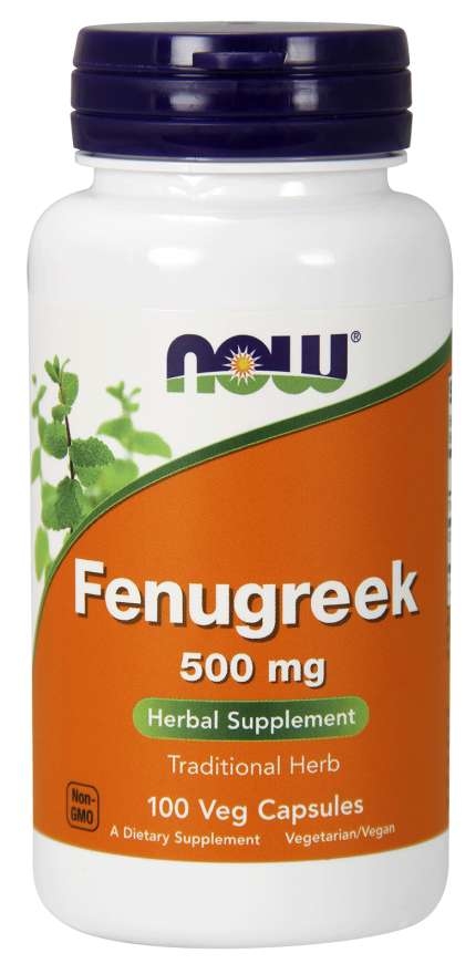 [預購] Now 葫蘆巴 500mg 100粒 Fenugreek
