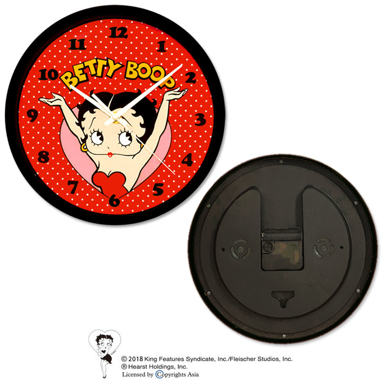 Betty Boop 貝蒂造型壁鐘 / 時鐘