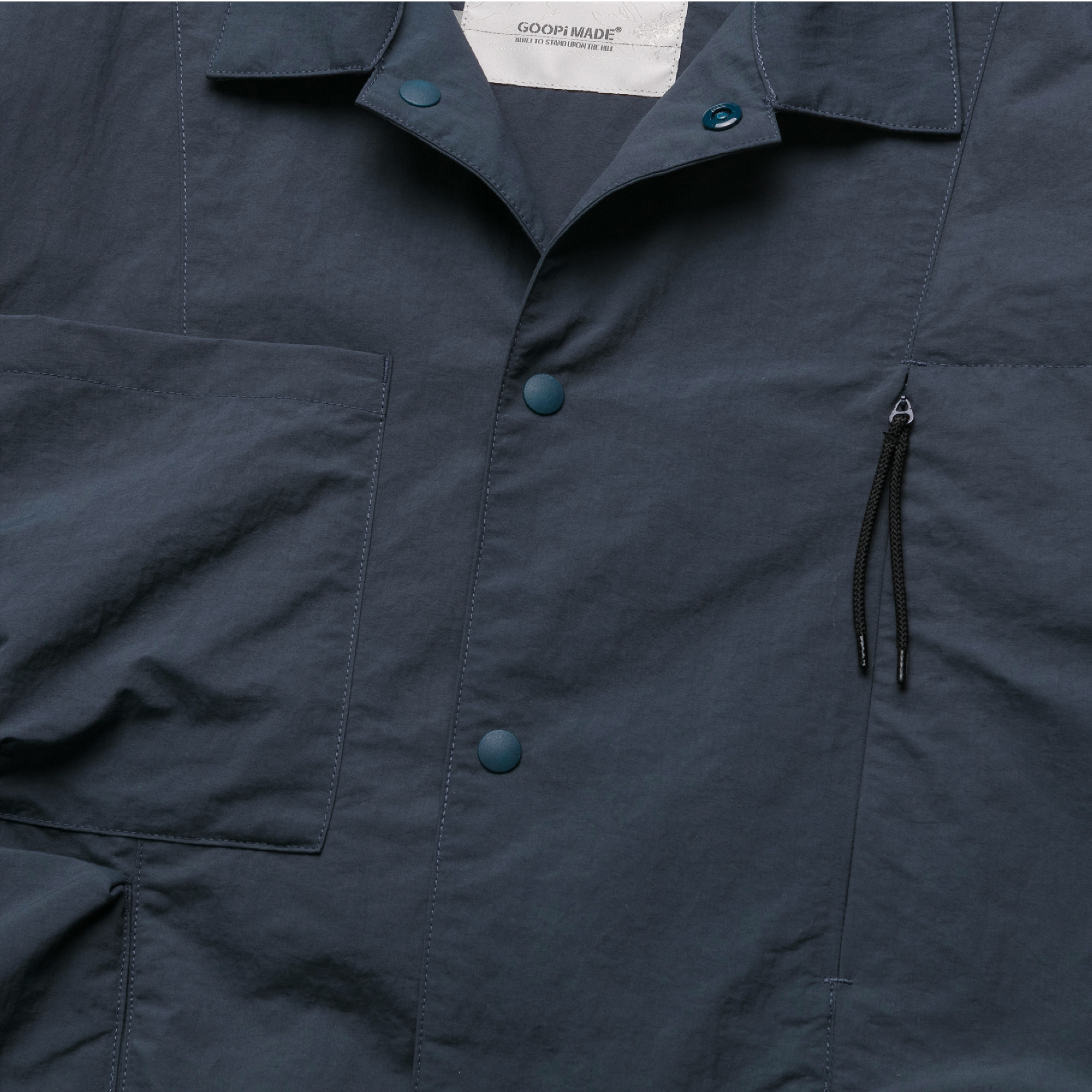 TS-01” 2-way Functional SHIRT - Grey-Navy