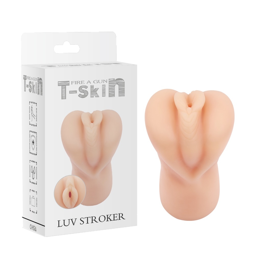 Chisa 《T-SKIN : Luv Stroker》 仿真飛機杯 (肉色)