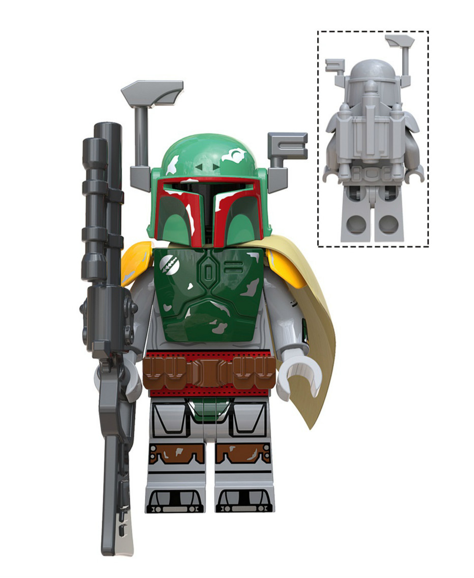 Lego 851317 Star Wars Boba Fett Mini Figur Magnet Kühlschrankmagnet Neu OVP 