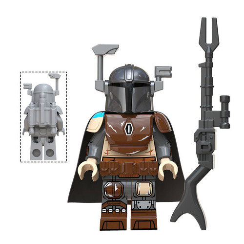 Mando Star Wars Minifigs Minifigure Fit Lego