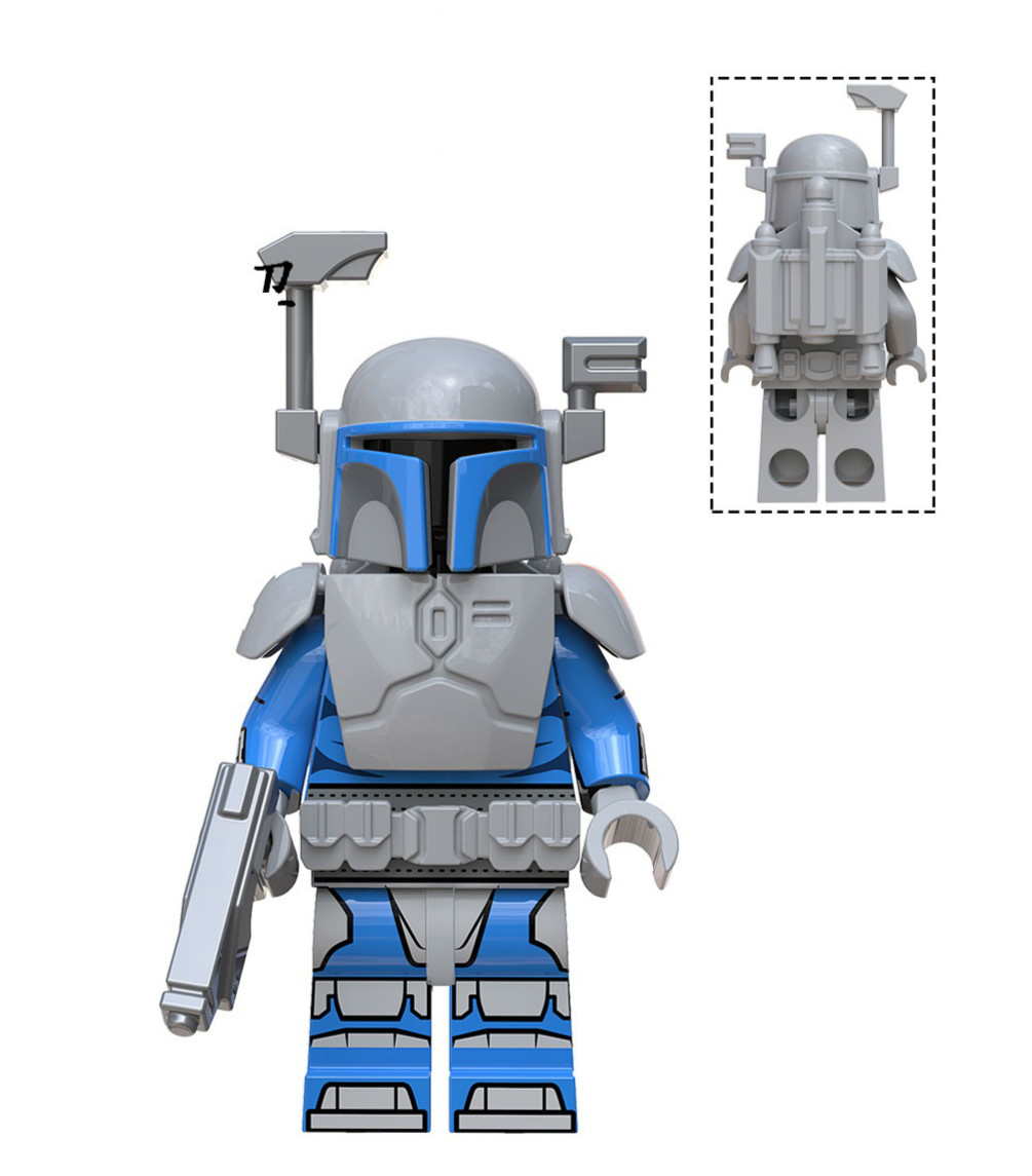 Death Watch Star Wars Custom Minifigs Fit Lego XP315