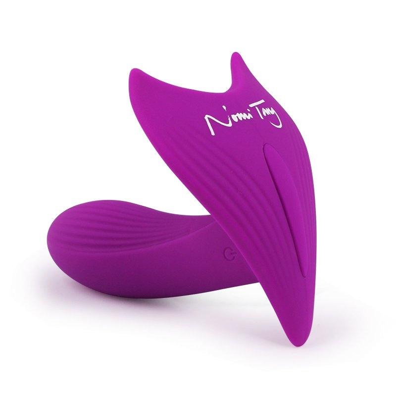 〔德國原裝進口〕 Nomi Tang Sisi 魅狐隱形穿戴G點蝴蝶形震動器 (紫色)