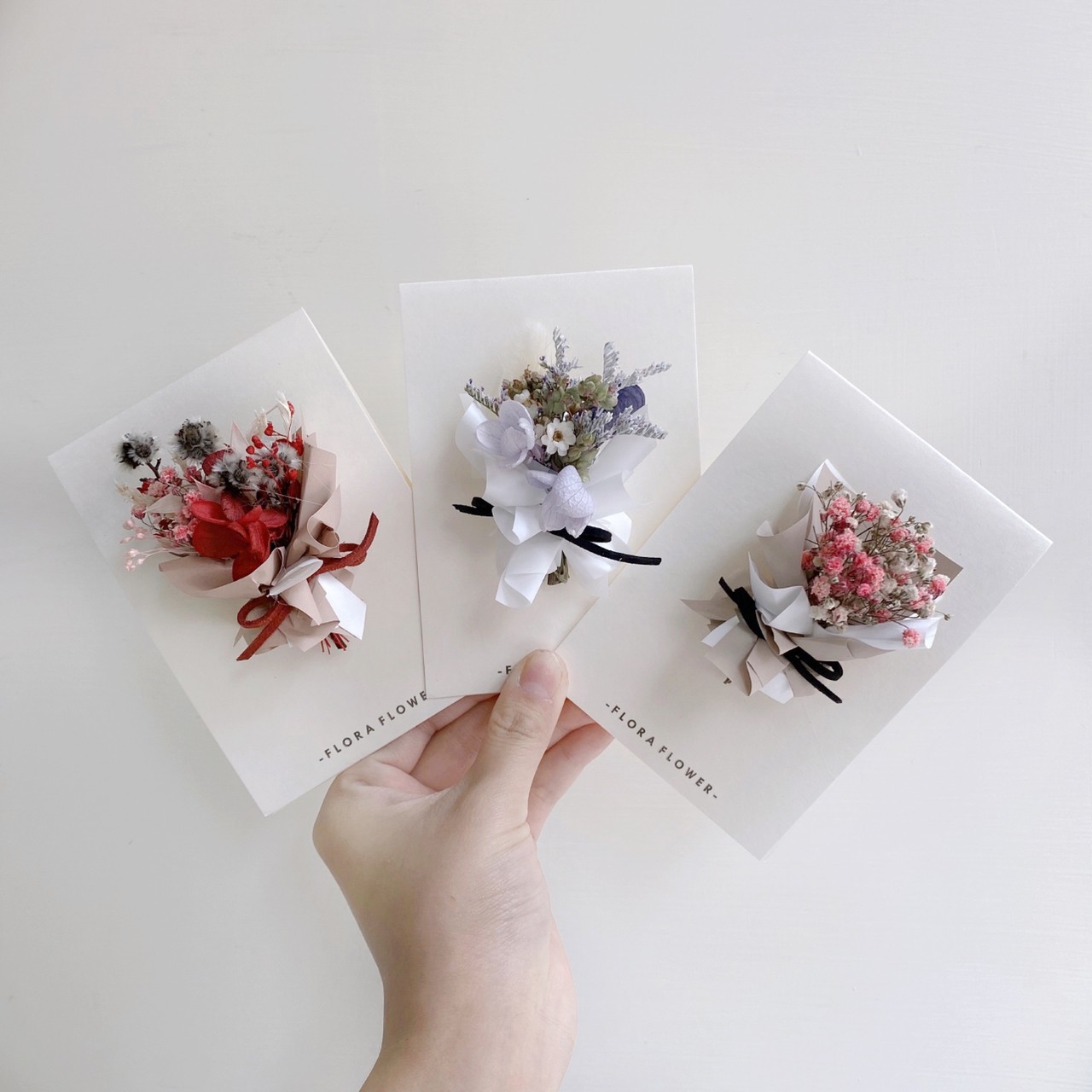 乾燥花卡片系列