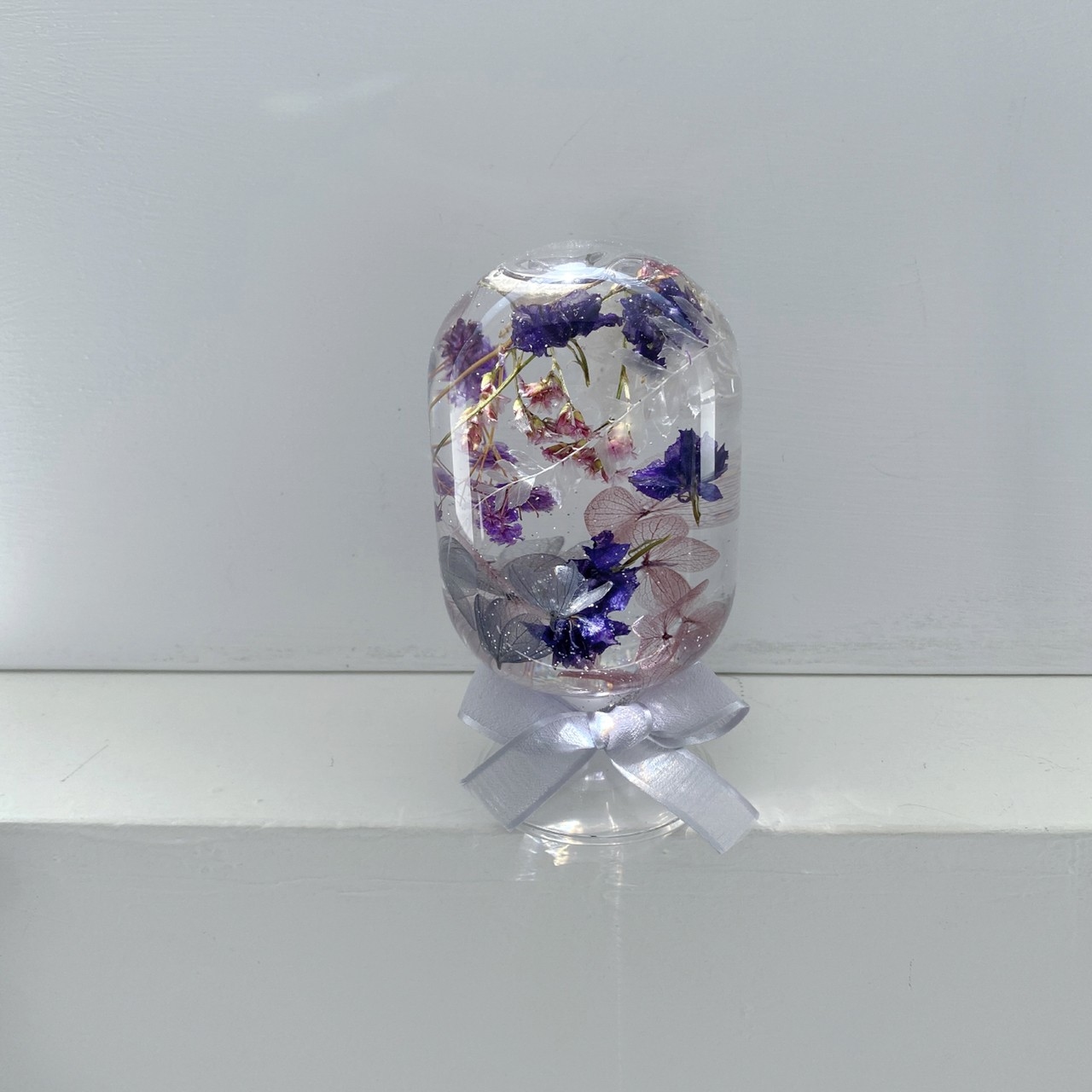 水晶球浮游花-紫/藍