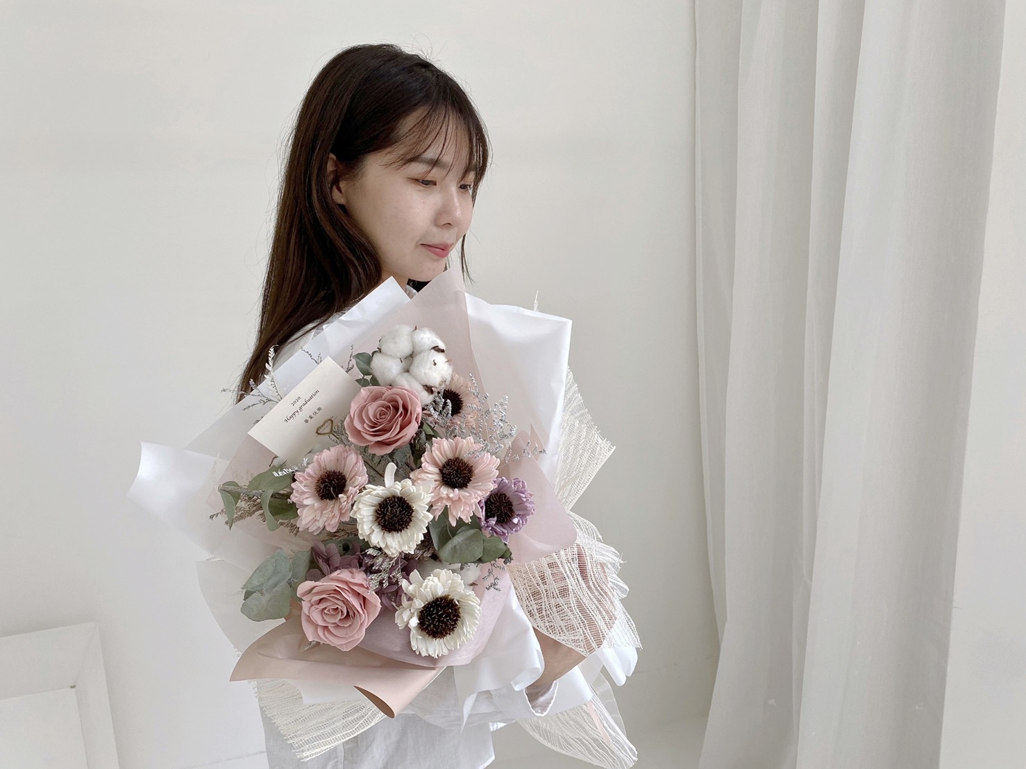韓系畢業花束(L)- 祝福