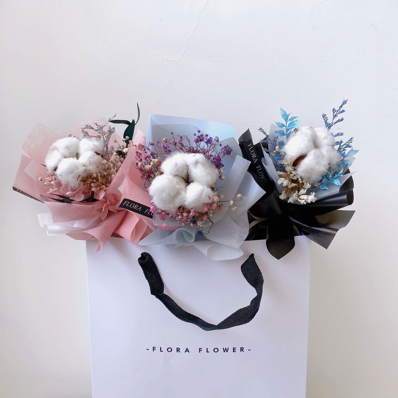 棉花糖花束-三色