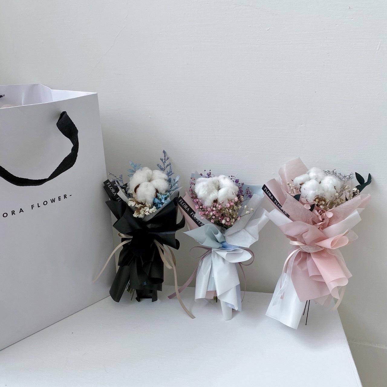 棉花糖花束-三色