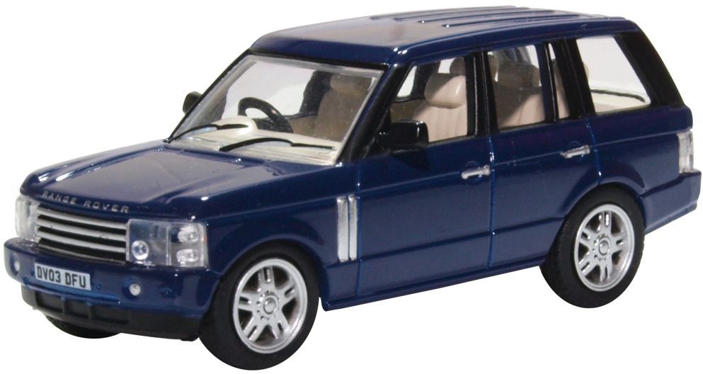 1/76 Oxford Range Rover 3rd Generation Blue Metropolitan Police (76RR3003)