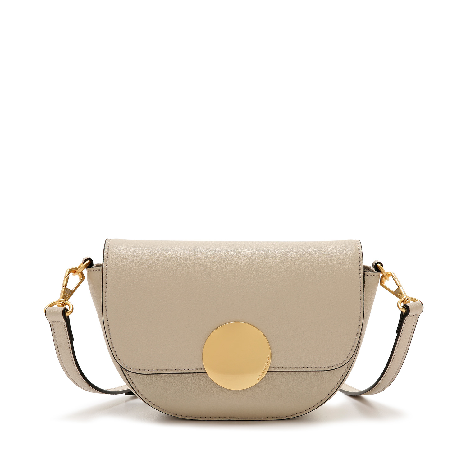 Oryany Lottie Saddle Crossbody - Cream