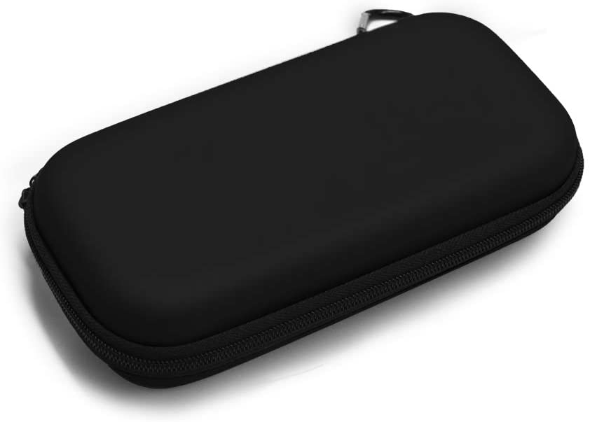 NS LITE 主機硬殼包 可收納12片遊戲卡匣（黑色）（藍綠色）