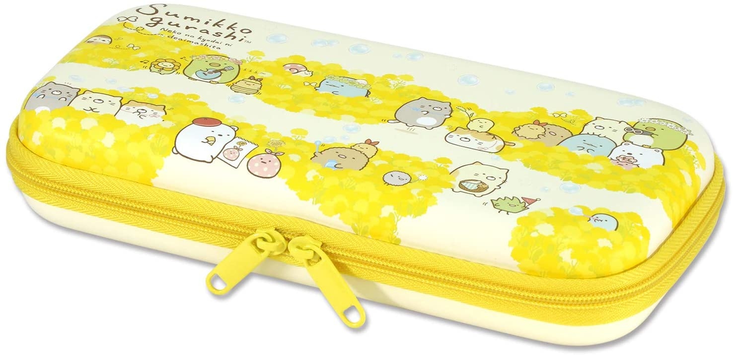 NS LITE AIREX 主機硬殼收納包 可收納五片遊戲卡匣 角落生物款式