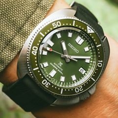 萬年鐘錶 - SEIKO PROSPEX  灰湖綠潛水錶 DIVER SCUBA  6R35-00T0G / SPB153J1  錶徑42.6MM  *NEW