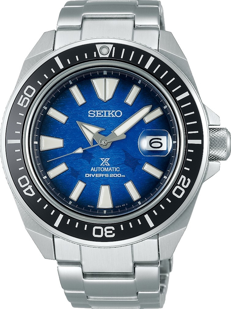 萬年鐘錶 - SEIKO PROSPEX  魟魚武士潛水錶 DIVER SCUBA   SRPE33J1 / 4R35-03W0B   錶徑43.8MM  *NEW