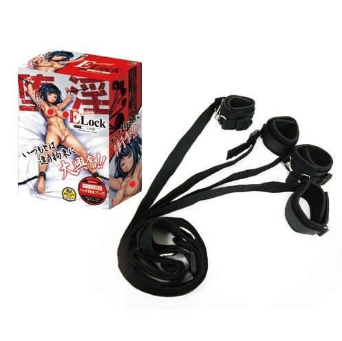 〔日本原裝進口〕A-ONE 重口味系列 ELOCK 床上手腳捆綁