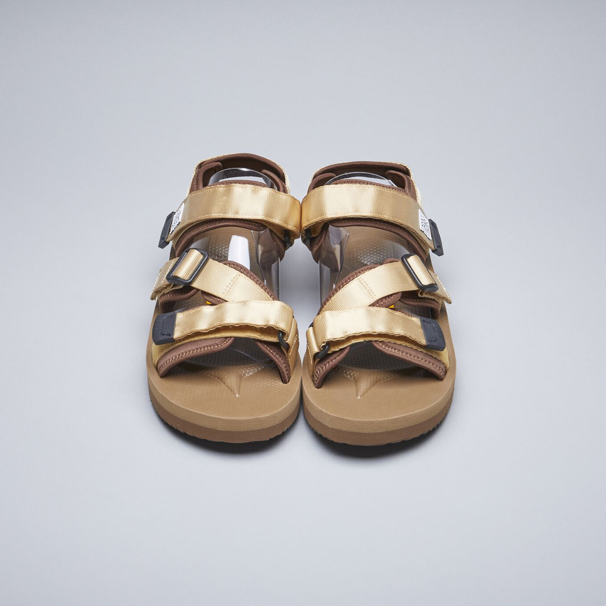 [出清商品售出無退換] SUICOKE KISEE-V OG-044V 沙色 斜帶 涼鞋 魔鬼氈 VIBRAM 黃金大底【SK20044VTN】