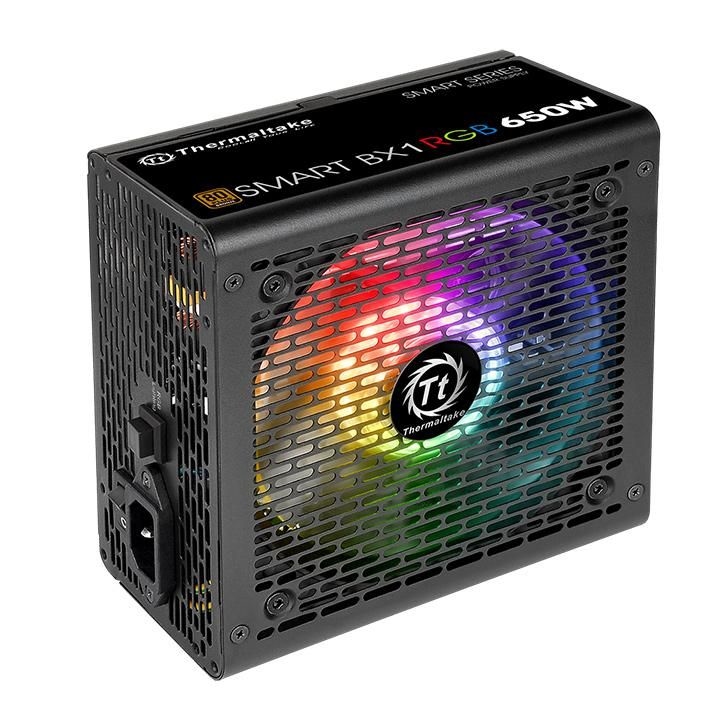 米特3C數位–曜越 SMART BX1 RGB 650W 銅牌電源供應器/PS-SPR-0650NHFABT-1