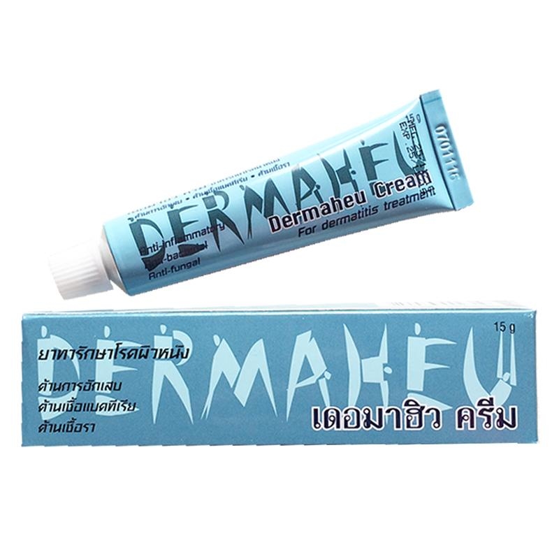 泰國 Dermaheu 改善腳臭 腳氣 真菌膏 15g