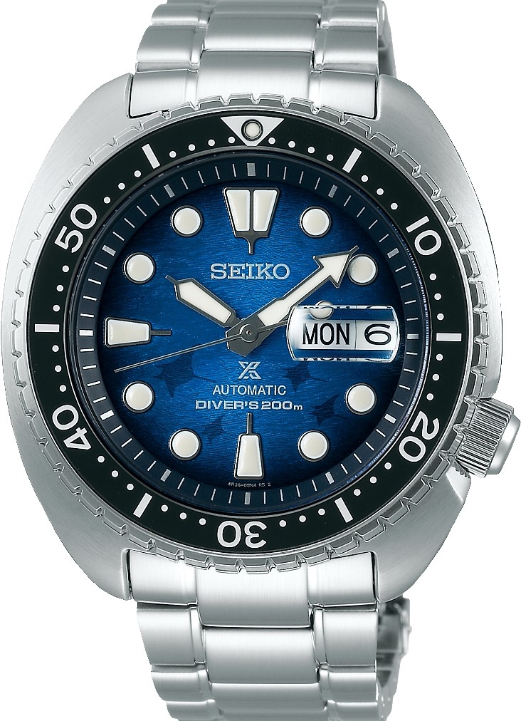 萬年鐘錶 - SEIKO PROSPEX   DIVER SCUBA 魟魚機械潛水錶   SRPE39J1  /  4R36-06Z0U 錶徑45MM *NEW