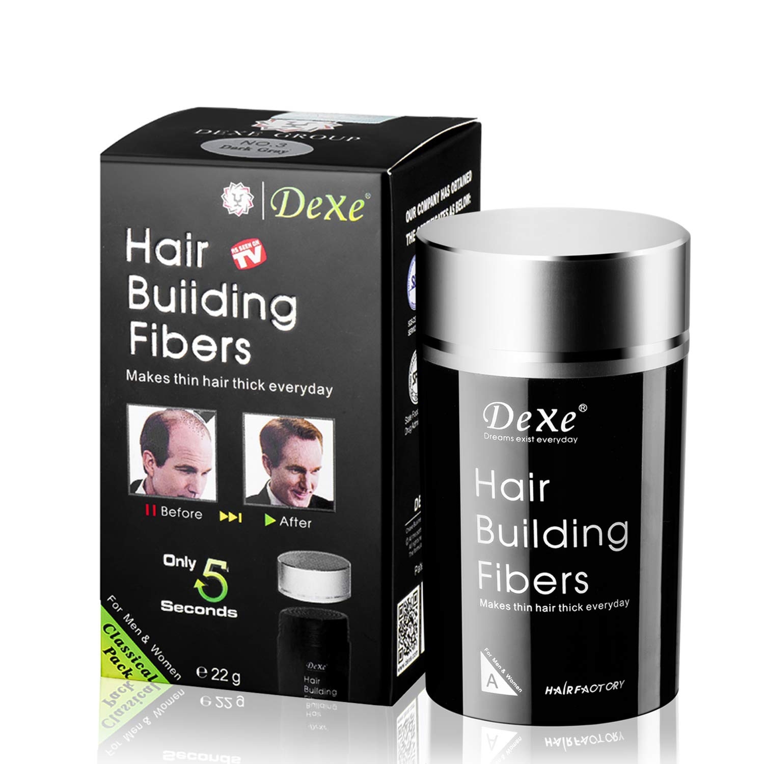 DEXE Hair Building Fibers 22g