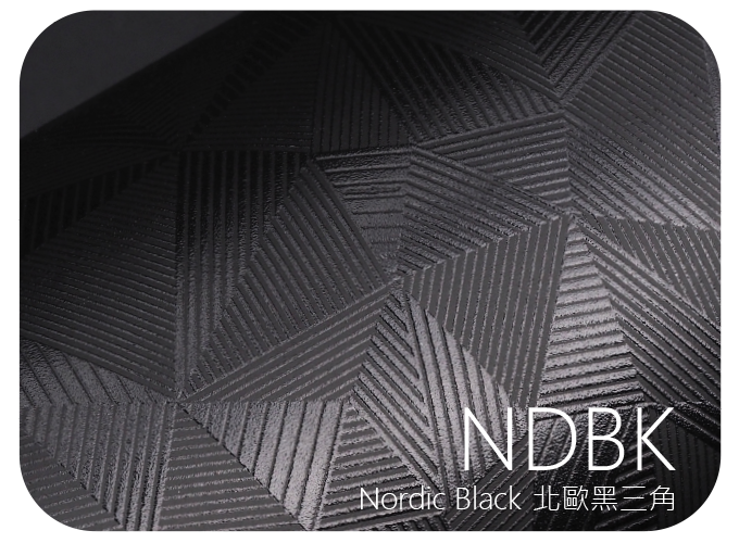 LIFE+GUARD NDBK Nordic Black 北歐黑三角 北歐風格貼膜樣式，適用於相機、鏡頭與 3C 裝置表面保護與風格打造