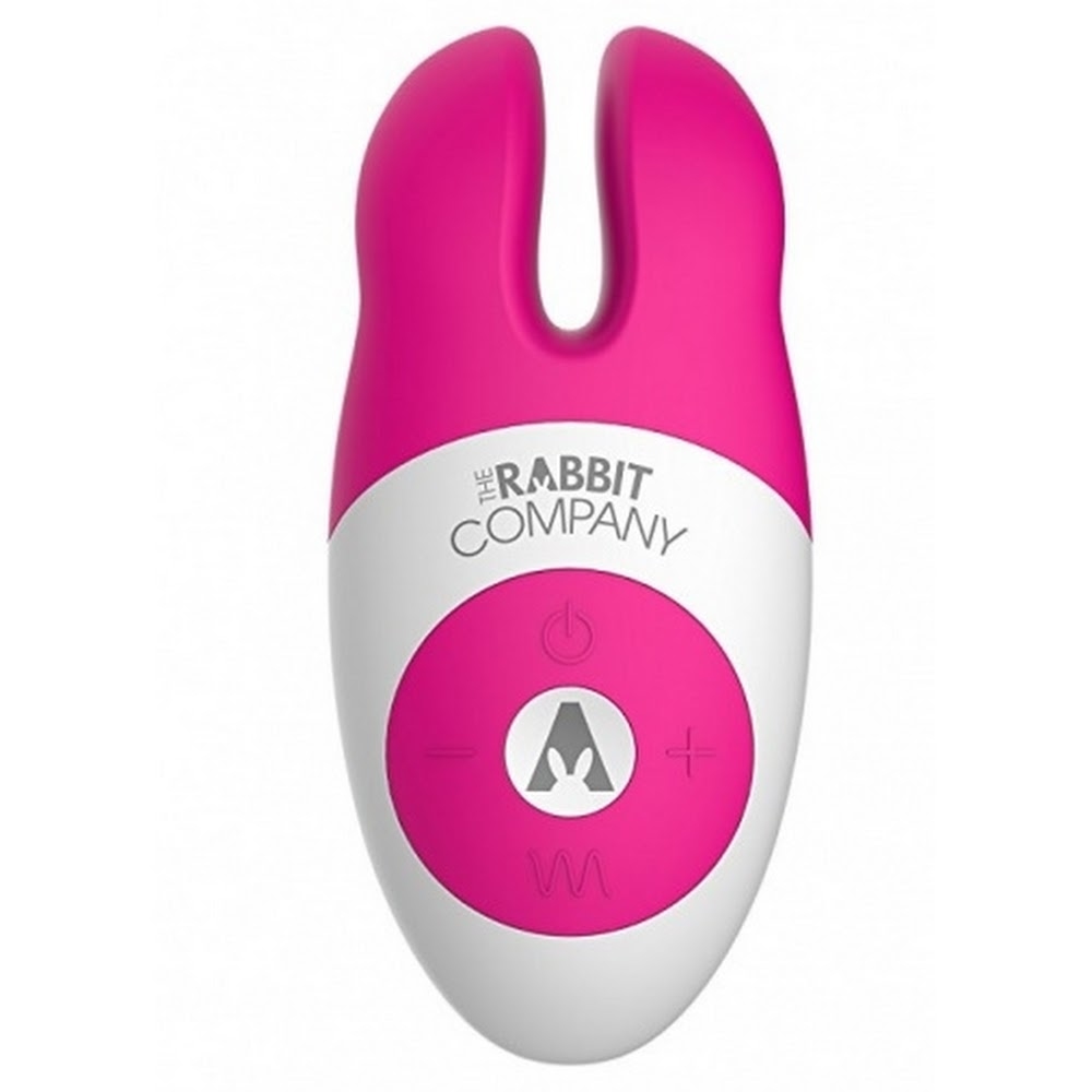 〔美國原裝進口〕The Rabbit Company Lay-On 流線型兔耳震動器 (粉紅色)