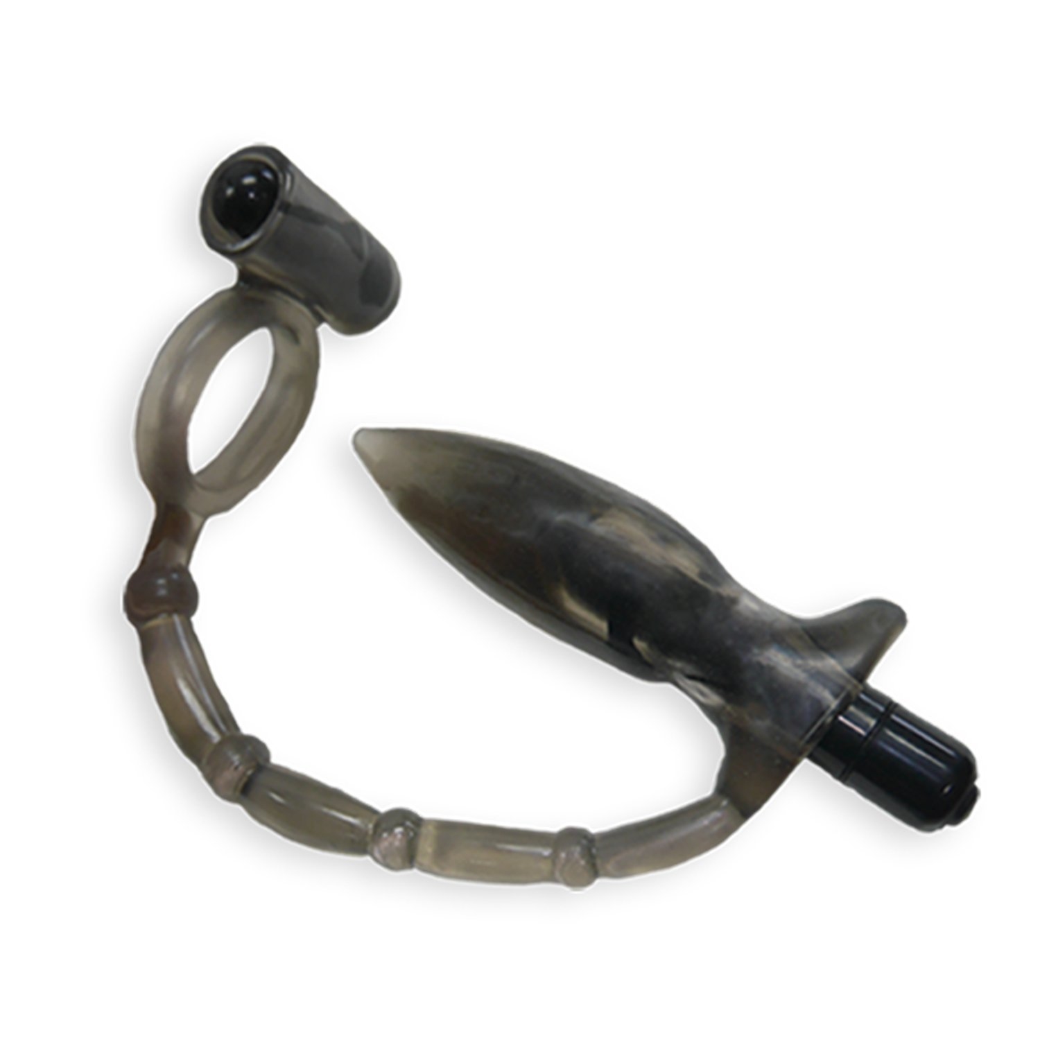 〔日本原裝進口〕Magic Eyes 《ANAL ANCHOR 両成敗》 後庭震動鎖精環 (TYPE-B)