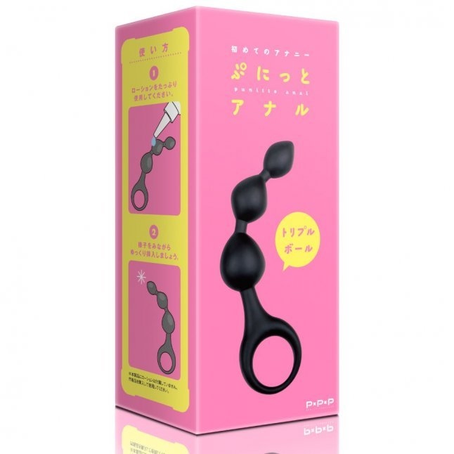 〔日本原裝進口〕 EXE 後庭拉珠 三球