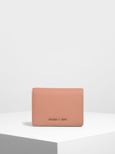 charles and keith yellow wallet