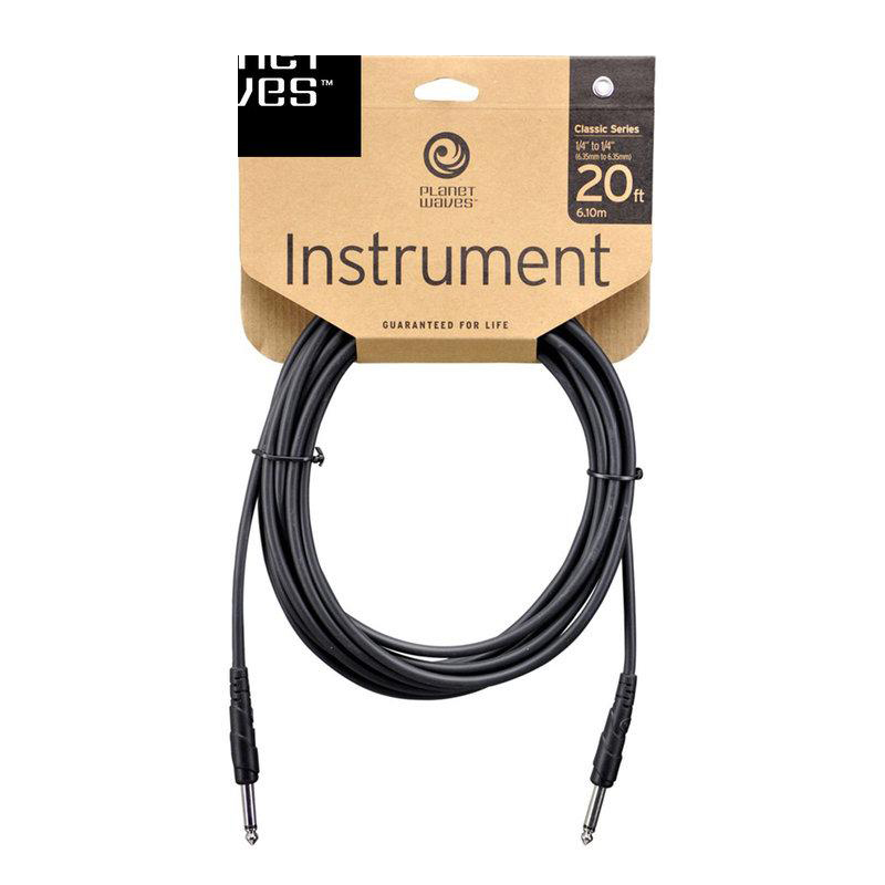 D'Addario 導線 Classic 20呎 Planet Waves PW-CGT-20