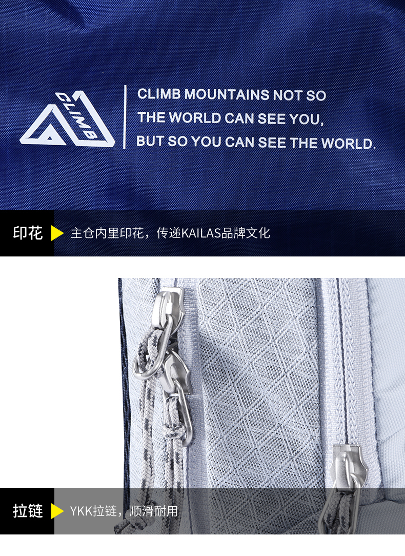 凱樂石防潑水耐磨單肩胸包