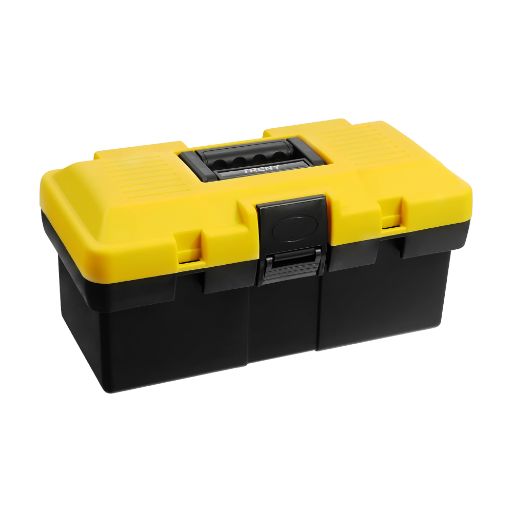 TRENY 加厚工具箱- 黃黑 - 14吋
