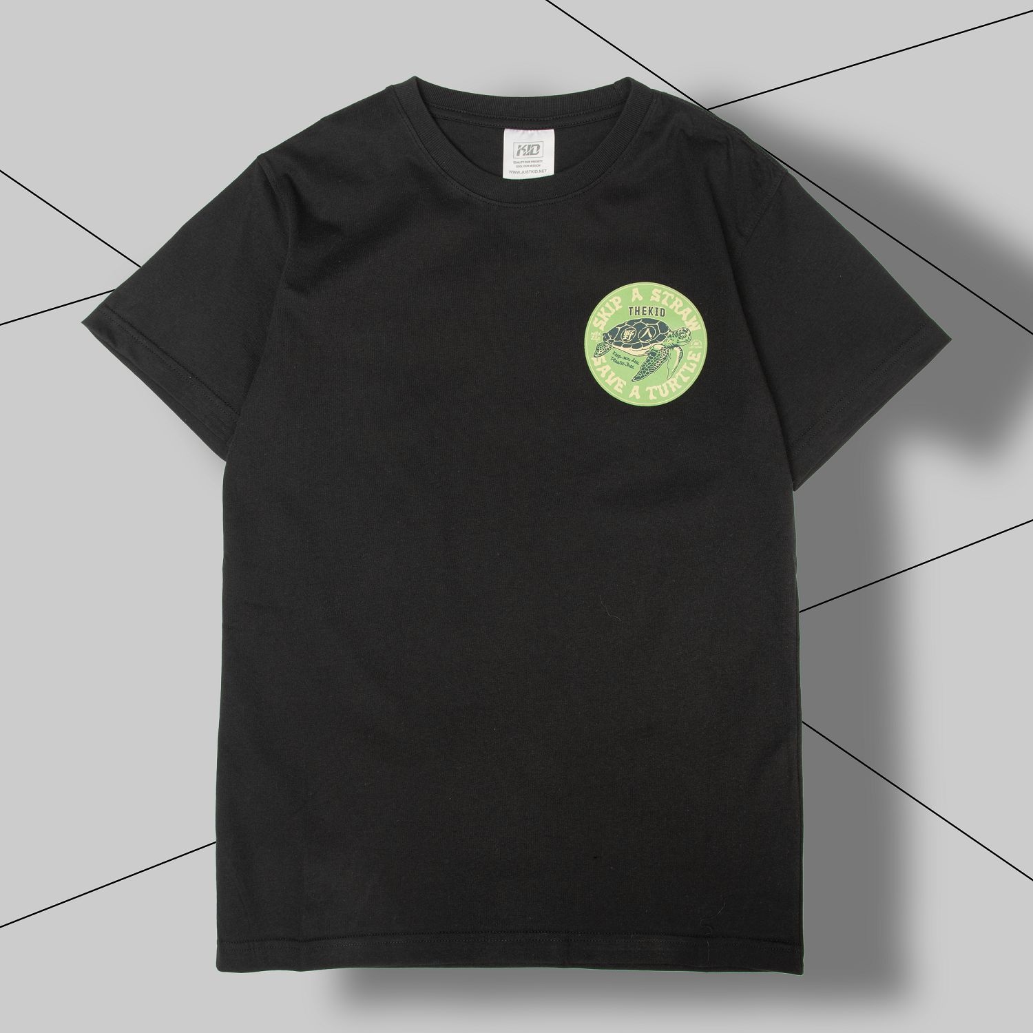 KID ® 拯救海龜標語短T
