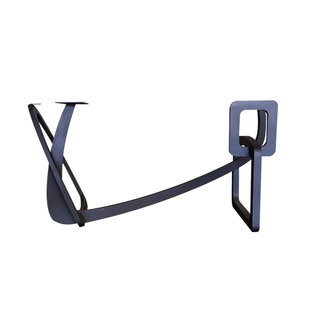 海森黑砂金屬桌腳|底座