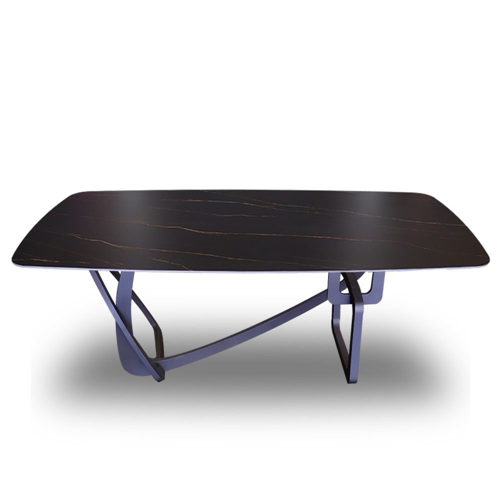 海森黑砂金屬桌腳|底座