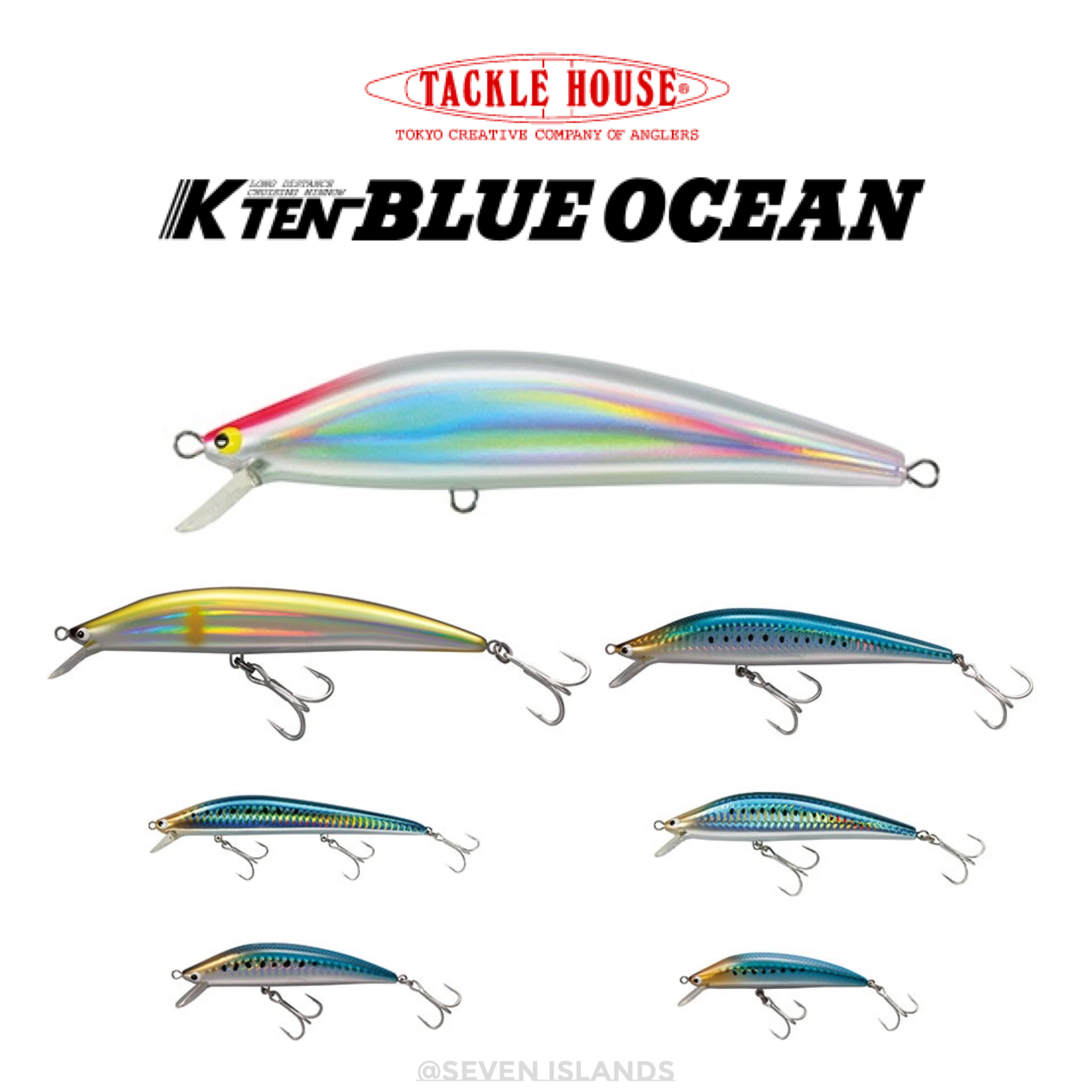TACKLE HOUSE K TEN-BLUE OCEAN FLOATING