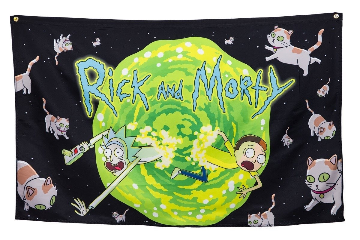 Rick and Morty 瑞克和莫蒂多款海報壁掛 Wall Banner