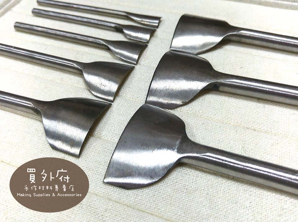 1/4圓角斬_手冲工具/手敲工具/淺圓斬_8規格